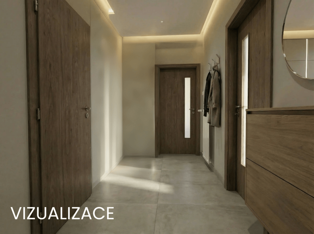 Chodba Dalimilova vizualizace