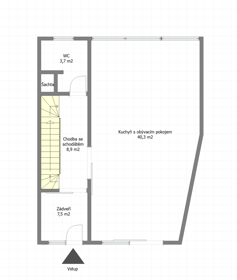 Projekt Přízemí Vésky 2